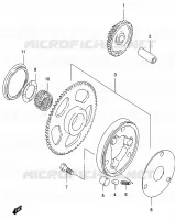 STARTER MOTOR CLUTCH for Suzuki MARAUDER 250 2002