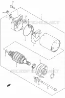 STARTER MOTOR for Suzuki MARAUDER 250 2002