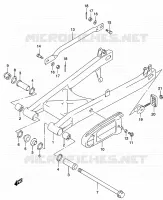 SWINGARM for Suzuki MARAUDER 250 2002