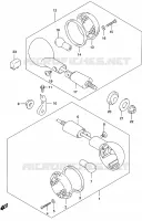TJRN SIGNAL LAMP for Suzuki MARAUDER 250 2002