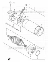 STARTER MOTOR (VOIR NOTE) for Suzuki SAVAGE 650 2003