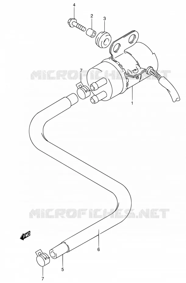 FUEL PUMP Suzuki MOTO 600 RF 1993  RF600RP/RF600RUP