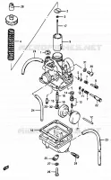 CARBURETOR for Suzuki RG 50 1983