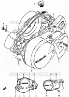 CRACKCASE COVER for Suzuki RG 50 1983