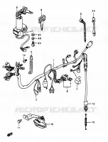 WIRING HARNESS for Suzuki RG 50 1983