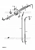 CABLES for Suzuki RG 250 1989