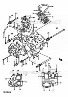 CRACKCASE COVER for Suzuki RG 250 1989