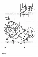 CRACKCASE COVER for Suzuki RG 250 1989