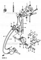 EXHAUST VALVE for Suzuki RG 250 1989