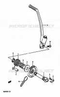 KICK STARTER for Suzuki RG 250 1989