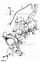 RADIATOR for Suzuki RG 250 1989