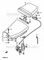 SEAT for Suzuki RG 250 1989