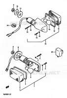 TJRN SIGNAL LAMP for Suzuki RG 250 1989