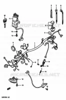 WIRING HARNESS for Suzuki RG 250 1989