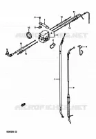CABLES for Suzuki RG 250 1989