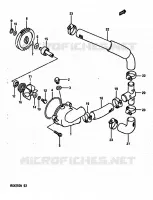 WATER PUMP for Suzuki RG 250 1989