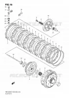 CLUTCH (MODEL K7) for Suzuki RM-Z 250 2007