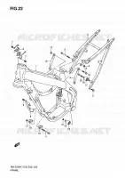 FRAME for Suzuki RM-Z 250 2007