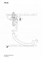 FUEL COCK for Suzuki RM-Z 250 2007