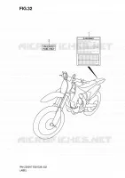 LABEL for Suzuki RM-Z 250 2007
