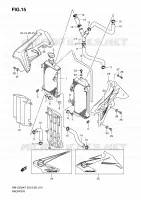 RADIATOR for Suzuki RM-Z 250 2007