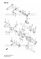 SHIFT (MODEL K7) for Suzuki RM-Z 250 2007