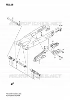 SWINGARM for Suzuki RM-Z 250 2007