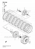 CLUTCH (MODEL K8/K9) for Suzuki RM-Z 250 2009