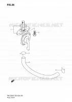 FUEL COCK for Suzuki RM-Z 250 2009