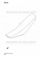 SEAT for Suzuki RM-Z 250 2009