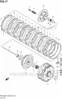 CLUTCH for Suzuki RM-Z 250 2012