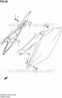 FAIRING for Suzuki RM-Z 250 2012