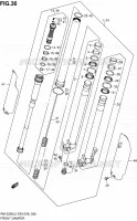 FRONT FORK for Suzuki RM-Z 250 2012