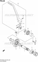 KICK STARTER for Suzuki RM-Z 250 2012