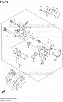REAR CALIPER for Suzuki RM-Z 250 2012