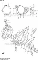 CRACKCASE COVER for Suzuki RM-Z 250 2013