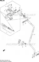 FR. MASTER CYLINDER for Suzuki RM-Z 250 2013