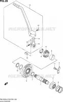 KICK STARTER for Suzuki RM-Z 250 2013