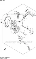 THROTTLE BODY for Suzuki RM-Z 250 2013