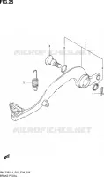 BRAKE PEDAL for Suzuki RM-Z 250 2014