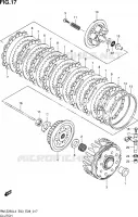CLUTCH for Suzuki RM-Z 250 2014