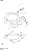 CYLINDER for Suzuki RM-Z 250 2014