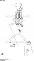 FUEL PUMP for Suzuki RM-Z 250 2014
