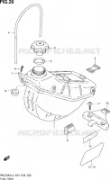FUEL TANK for Suzuki RM-Z 250 2014