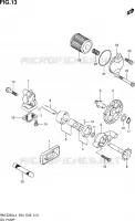 OIL PUMP for Suzuki RM-Z 250 2014