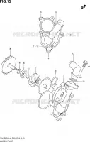 WATER PUMP for Suzuki RM-Z 250 2014