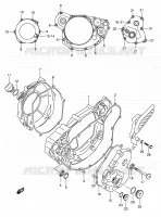 CRACKCASE COVER for Suzuki RM-Z 450 2005