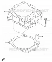 CYLINDER for Suzuki RM-Z 450 2005