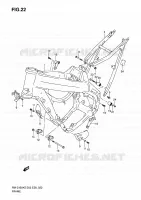 FRAME for Suzuki RM-Z 450 2005