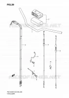 HANDELBAR for Suzuki RM-Z 450 2005